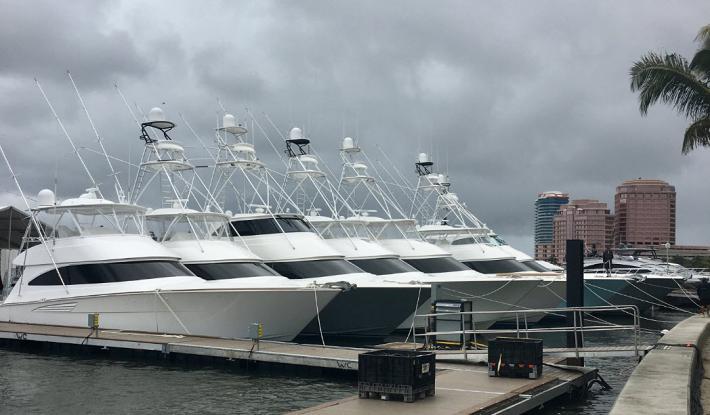 15 Brokerage Viking Yachts Sportfish at the Palm Beach Int’l Boat Show